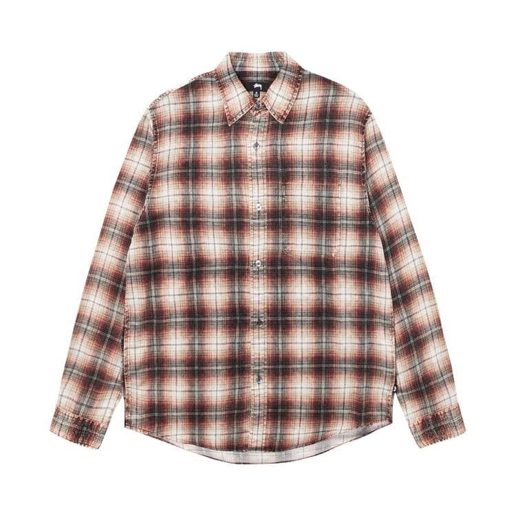 Stussy Matthew Printed Shirt Umber