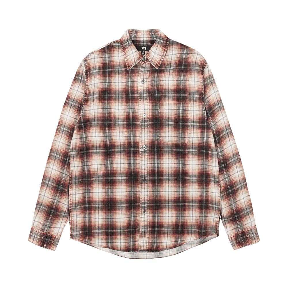 Stussy Matthew Printed Shirt Umber