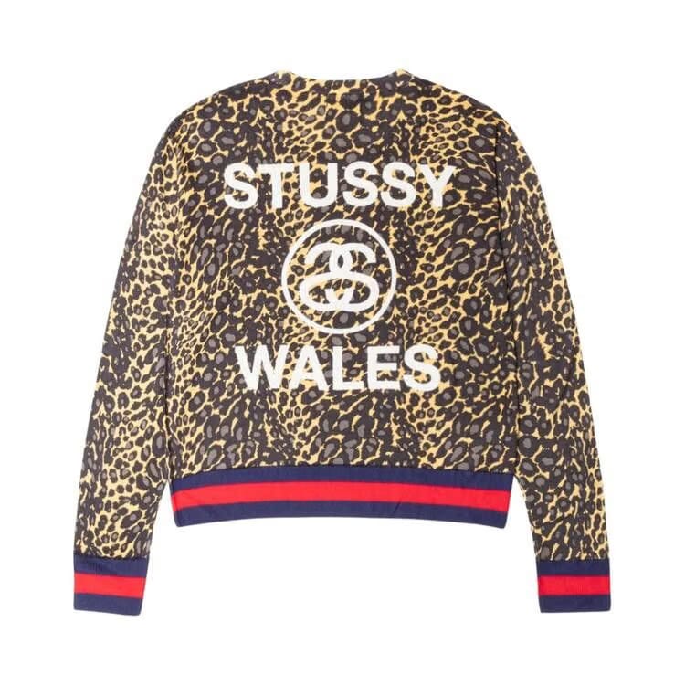 Stussy x Wales Bonner Leopard Sweater Golden