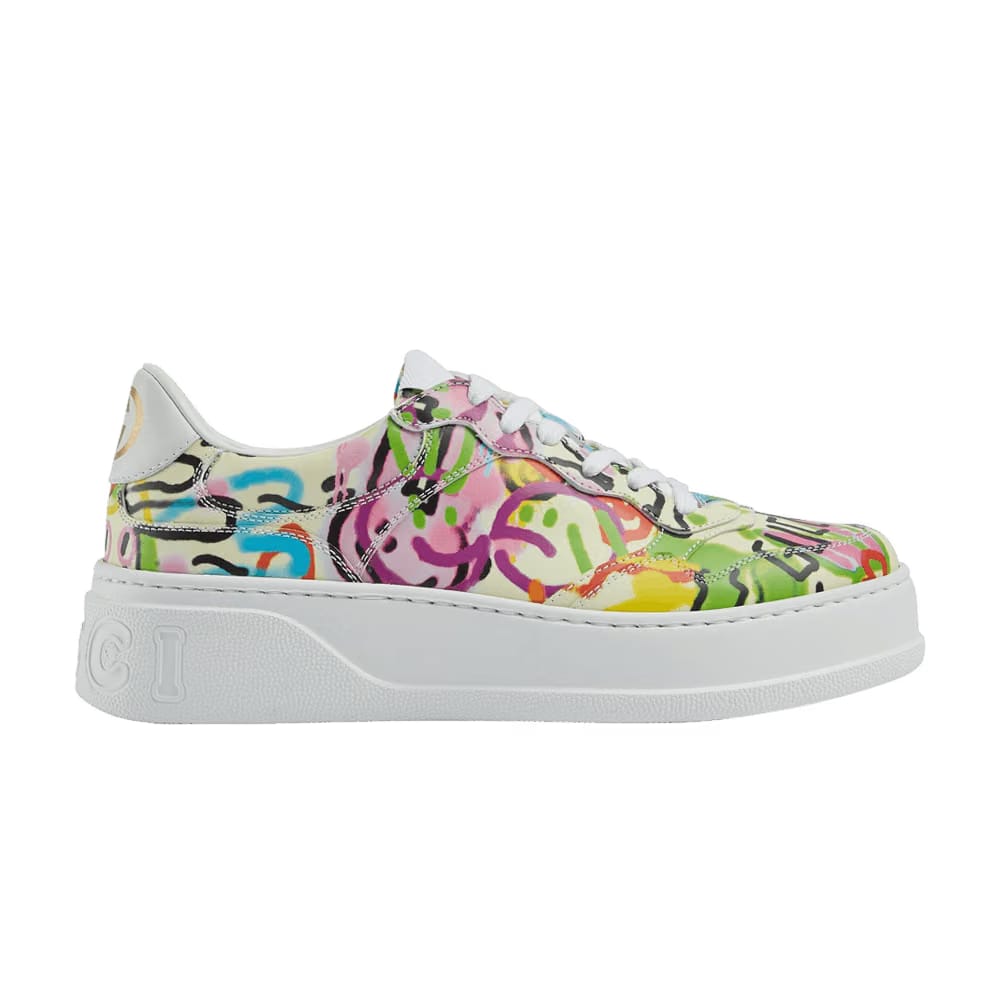 Gucci Platform Trainer Year of the Rabbit - Graffiti Print