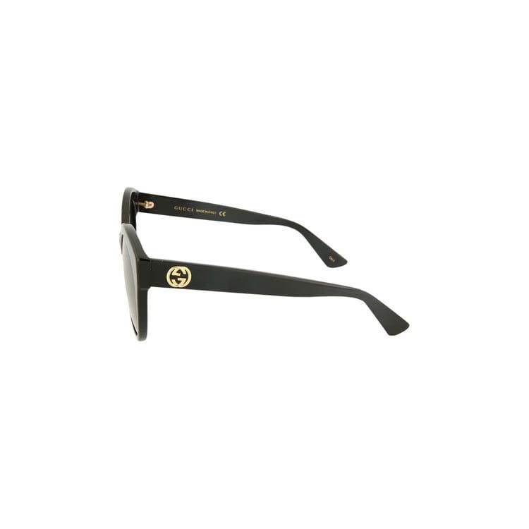 Gucci Round Oval Sunglasses Black