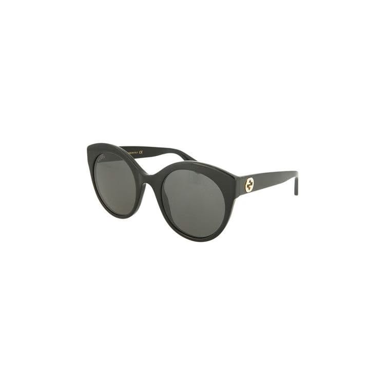 Gucci Round Oval Sunglasses Black