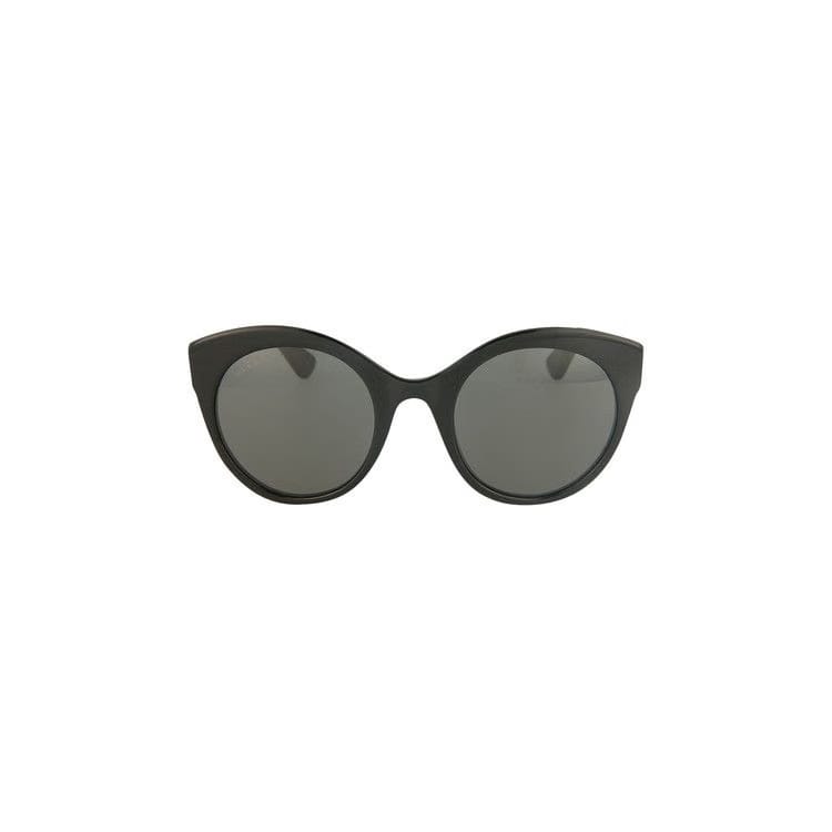Gucci Round Oval Sunglasses Black