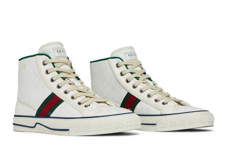 Gucci Wmns Tennis 1977 High 'White Mini GG'