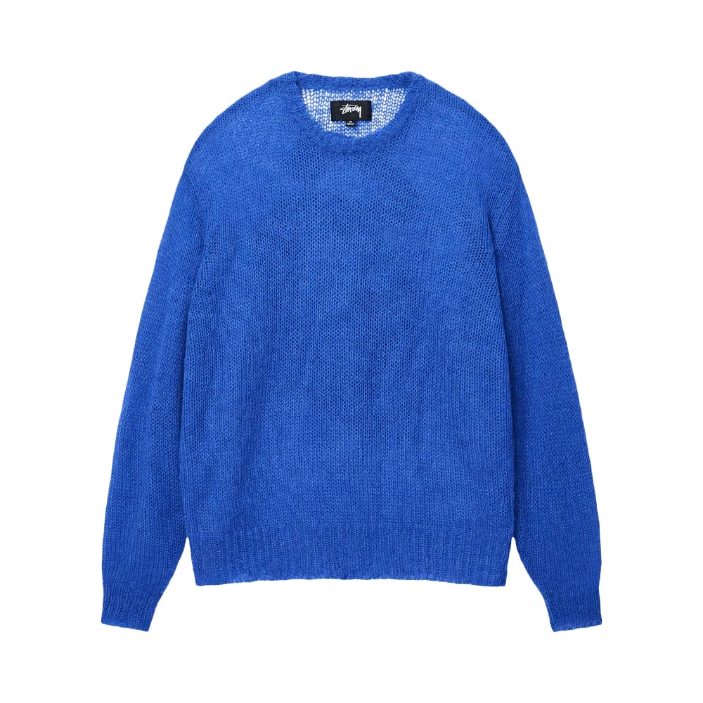 Stussy Loose Knit Sweater Blue