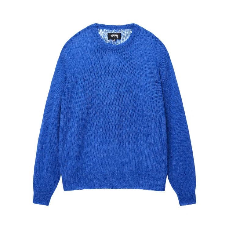 Stussy Loose Knit Sweater Blue
