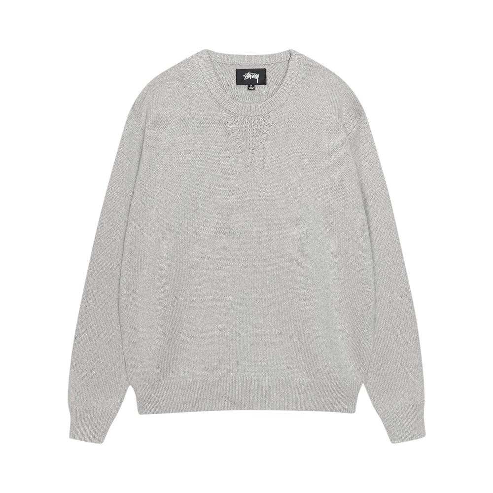 Stussy Handwritten Sweater Heather Grey