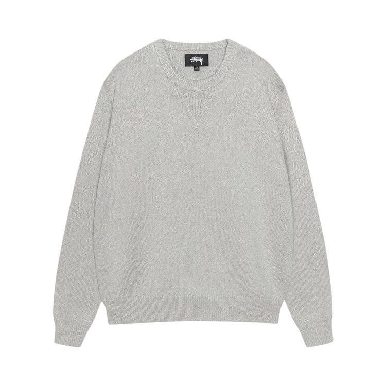 Stussy Handwritten Sweater Heather Grey
