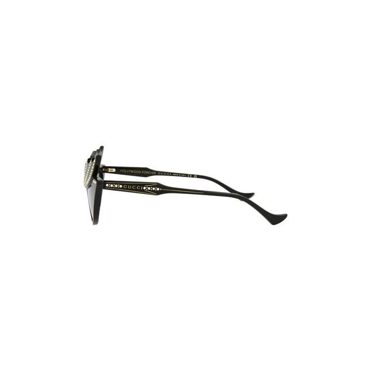 Gucci Cat Eye Sunglasses Black/Violet
