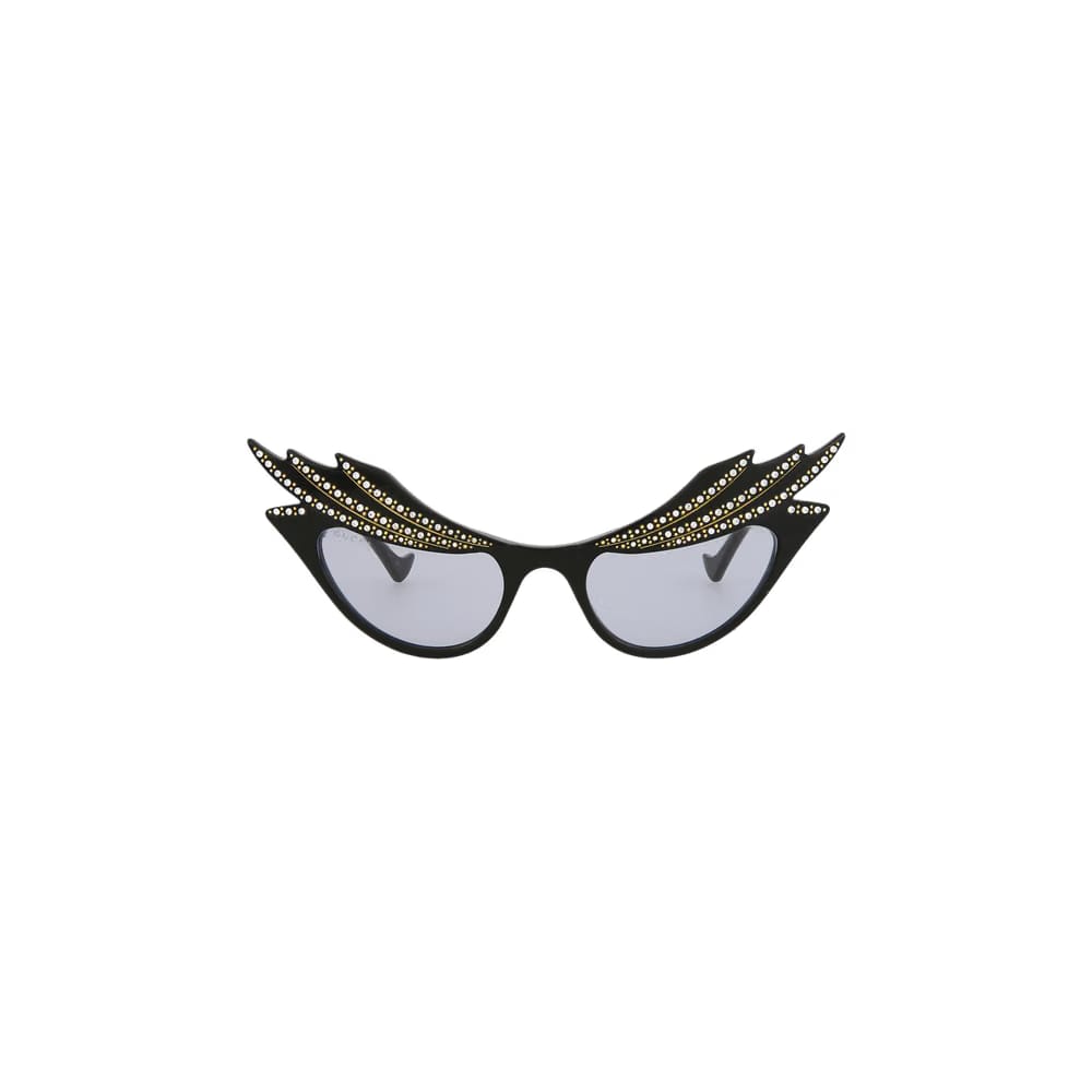 Gucci Cat Eye Sunglasses Black/Violet