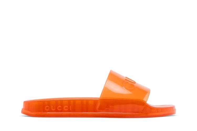 Gucci Slide Sandal Transparent Orange