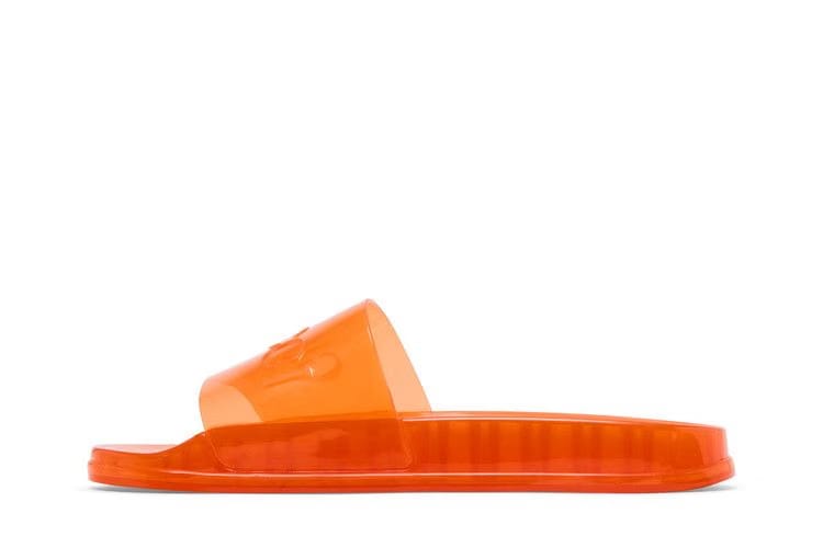 Gucci Slide Sandal Transparent Orange