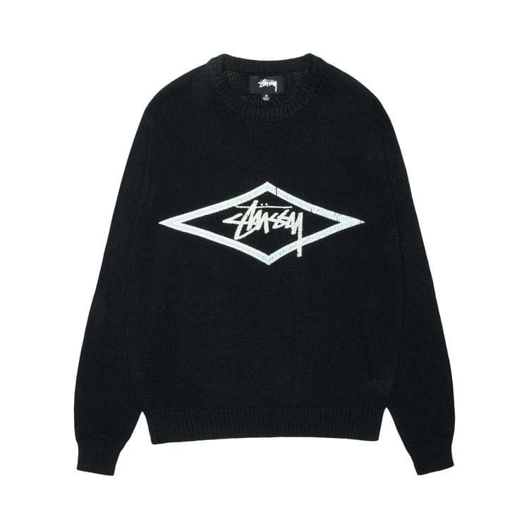 Stussy Surf Team Sweater Black