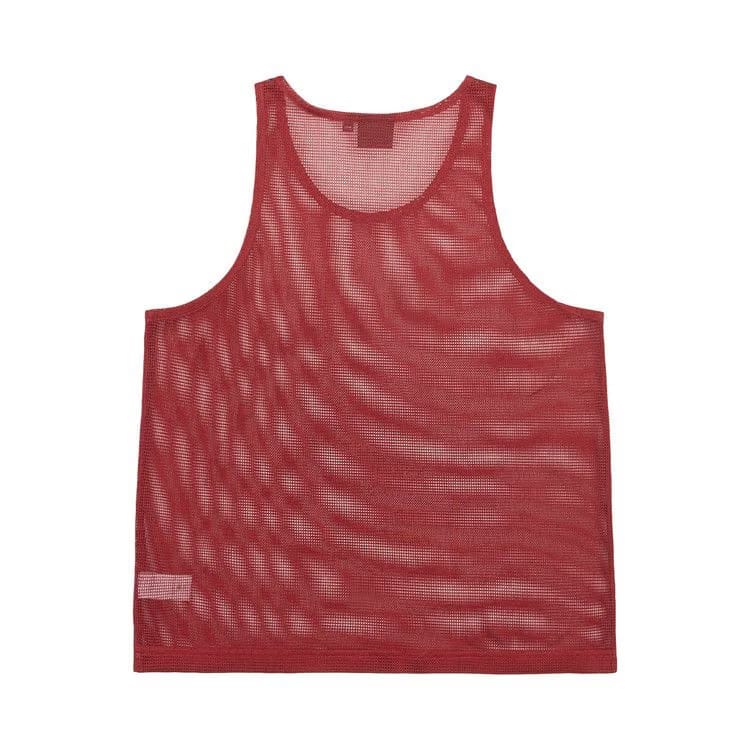 Stussy x Denim Tears Mesh Tank Cardinal