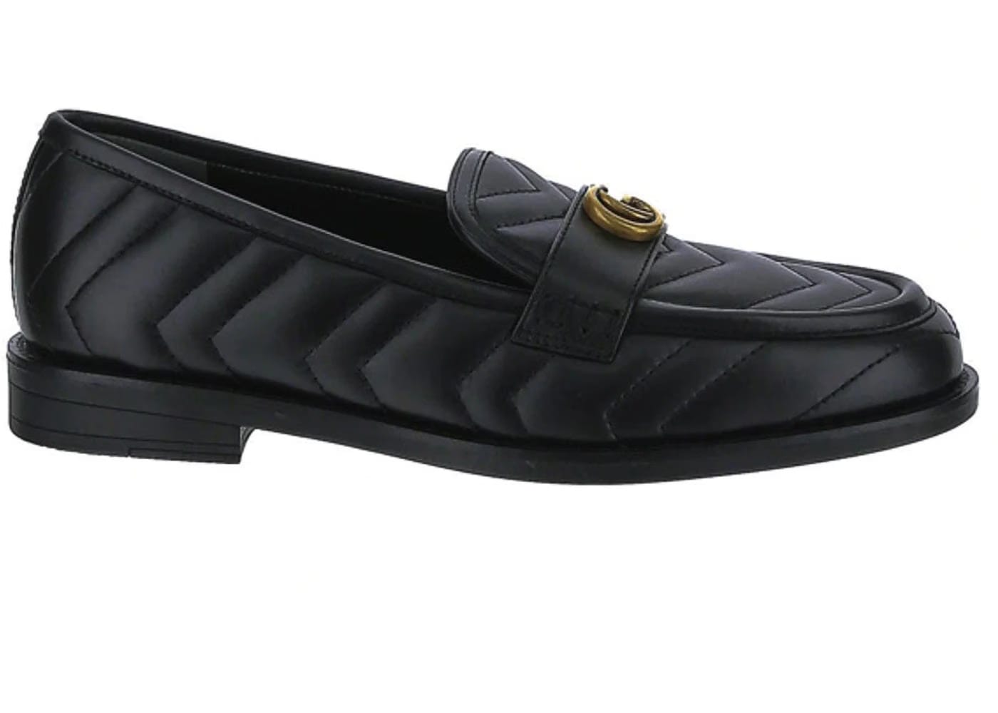 Gucci Wmns Double G Loafers 'Black'