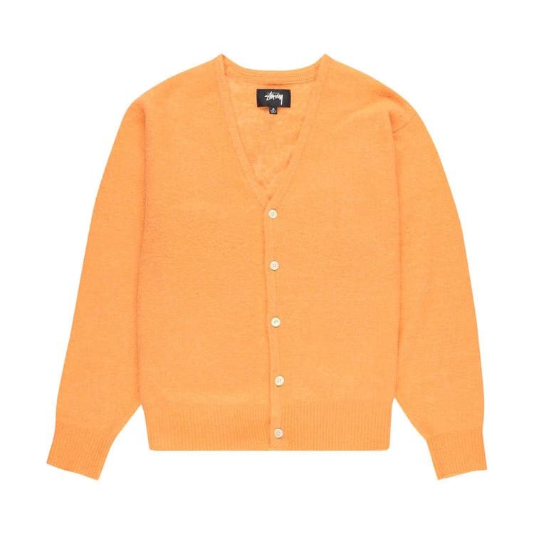 Stussy Brushed Cardigan Peach