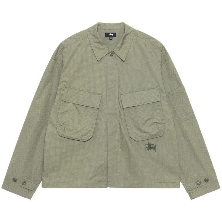 Stussy Military Overshirt Olive