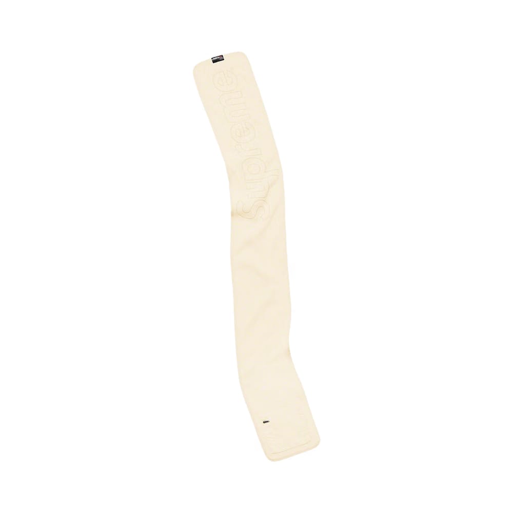 Supreme Polartec Pocket Scarf Natural
