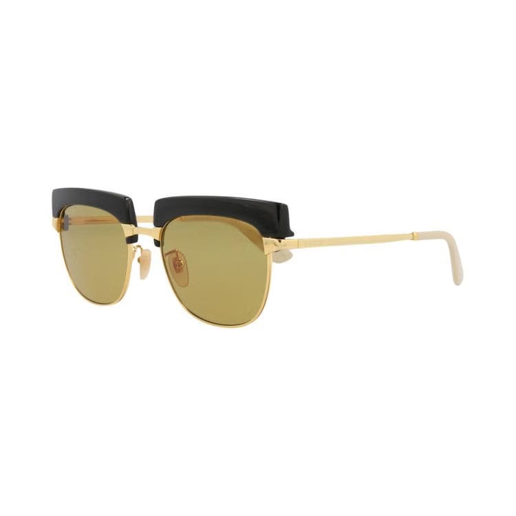 Gucci Square Sunglasses Gold/Brown