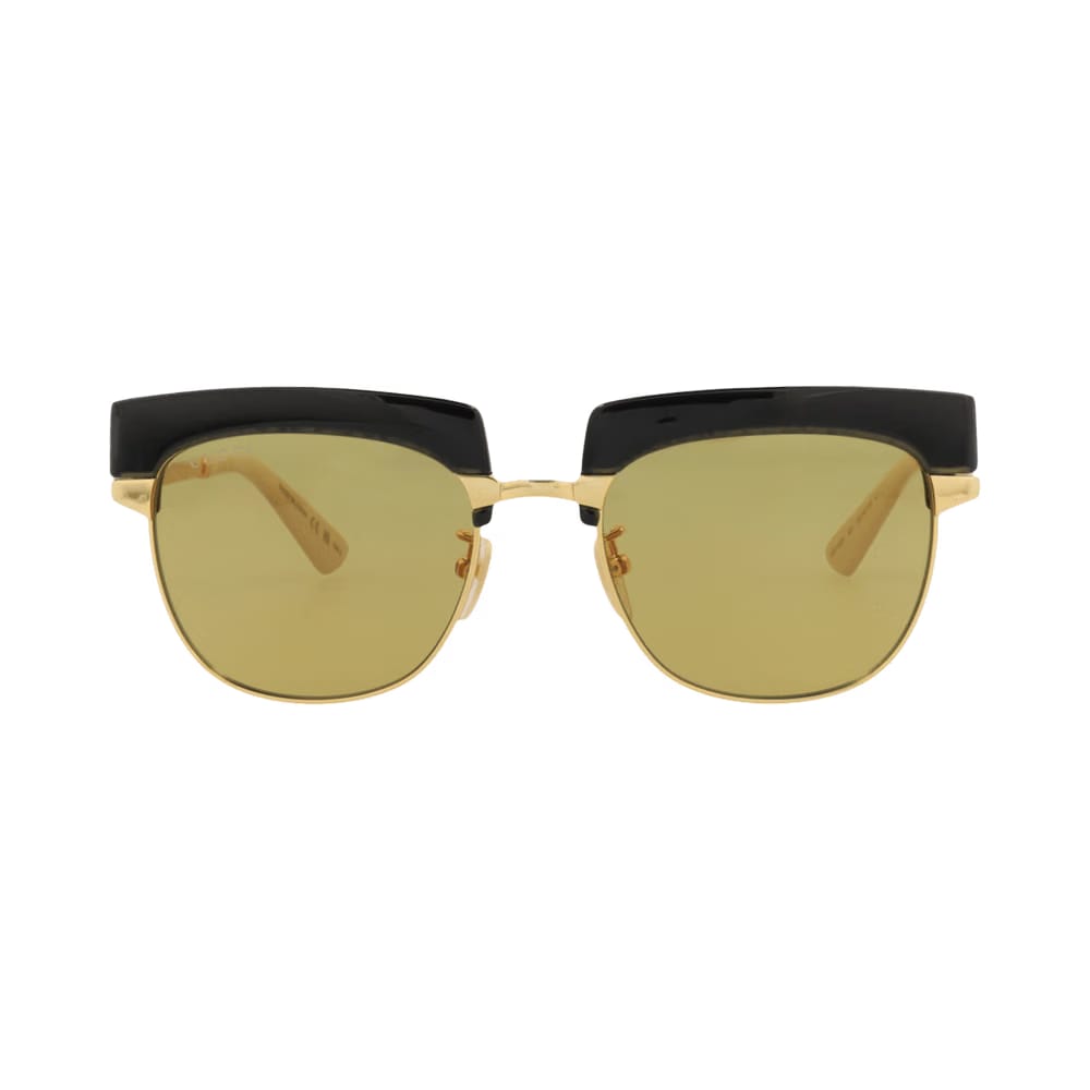 Gucci Square Sunglasses Gold/Brown