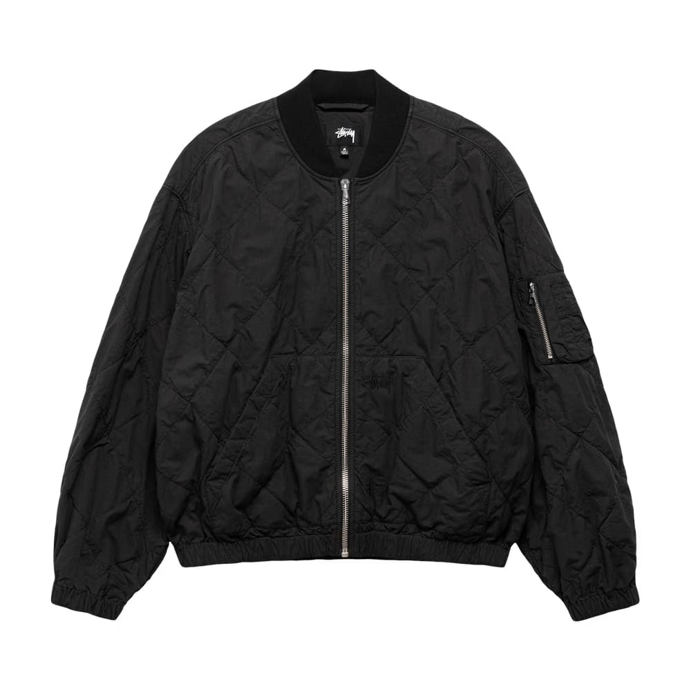 Stussy Lightweight Cotton Bomber Black