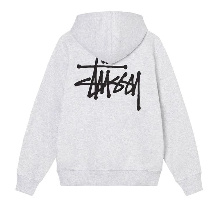 Stussy Basic Hood Ash Heather