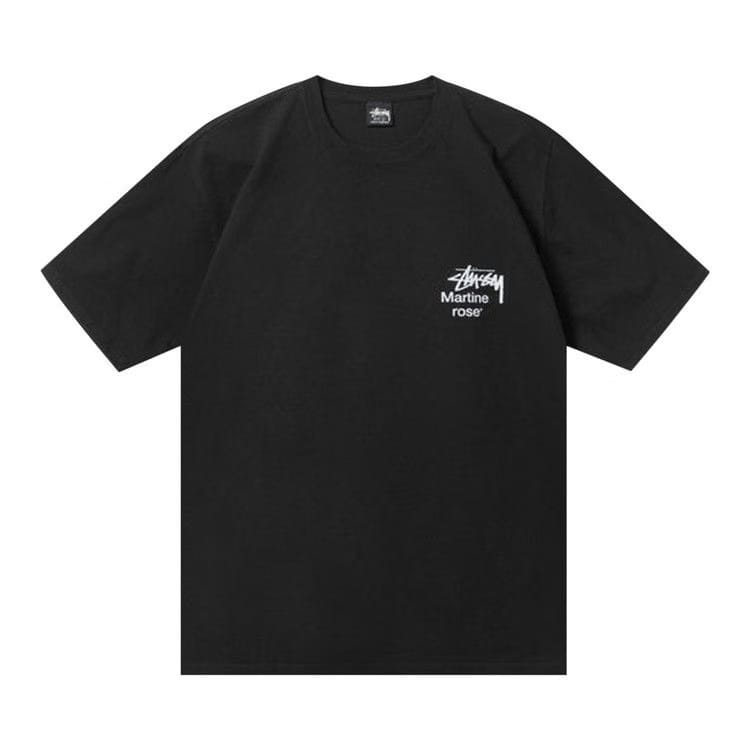 Stussy x Martine Rose Collage Pigment Dyed T-Shirt Black