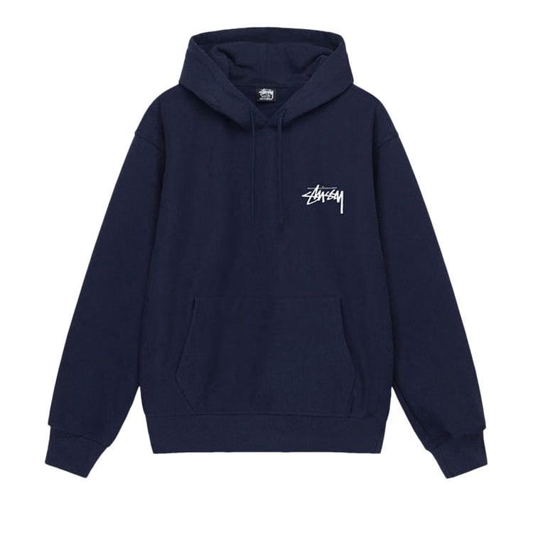 Stussy 8 Ball Fade Hoodie Navy