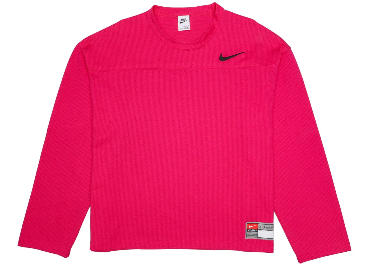 Stussy x Nike Dri Fit Mesh Jersey Fireberry