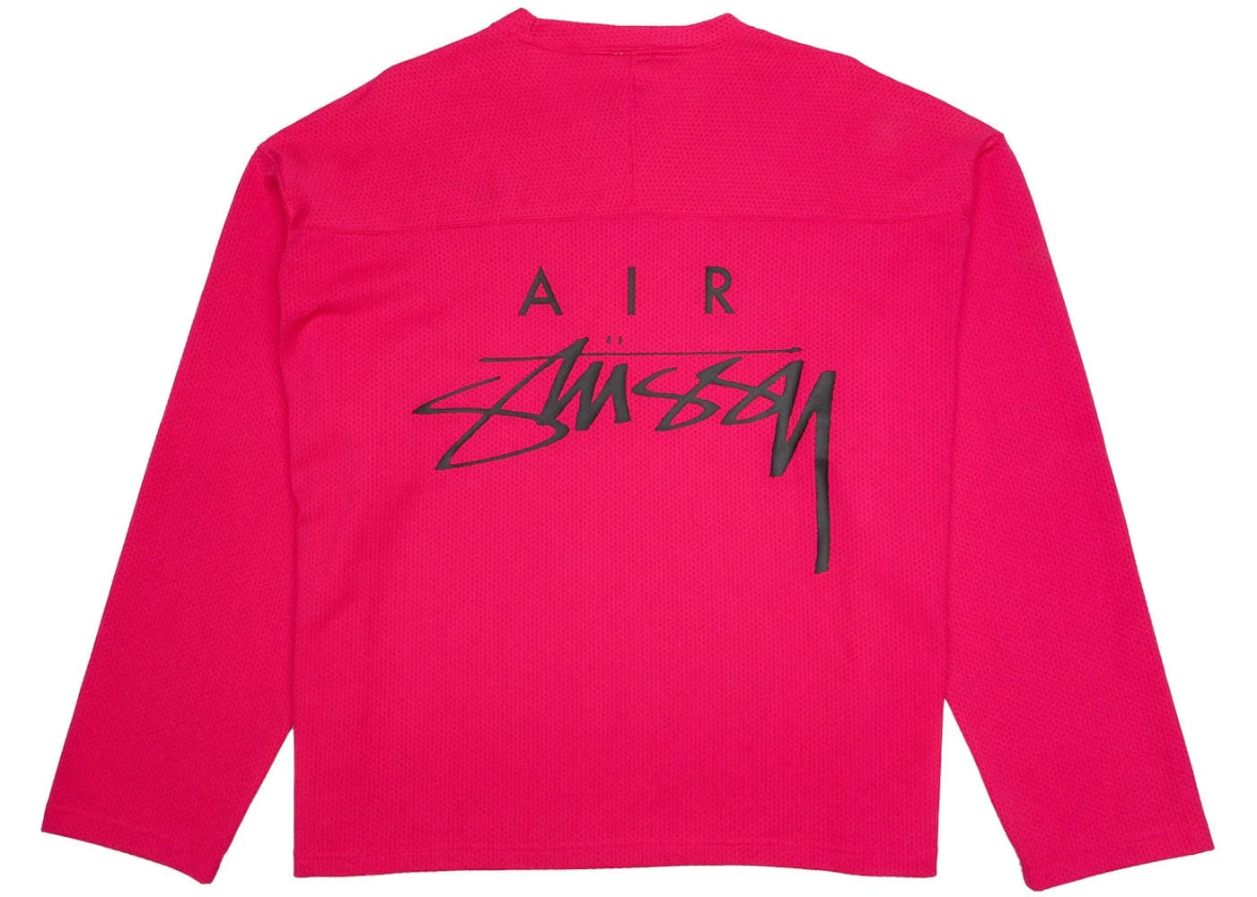 Stussy x Nike Dri Fit Mesh Jersey Fireberry