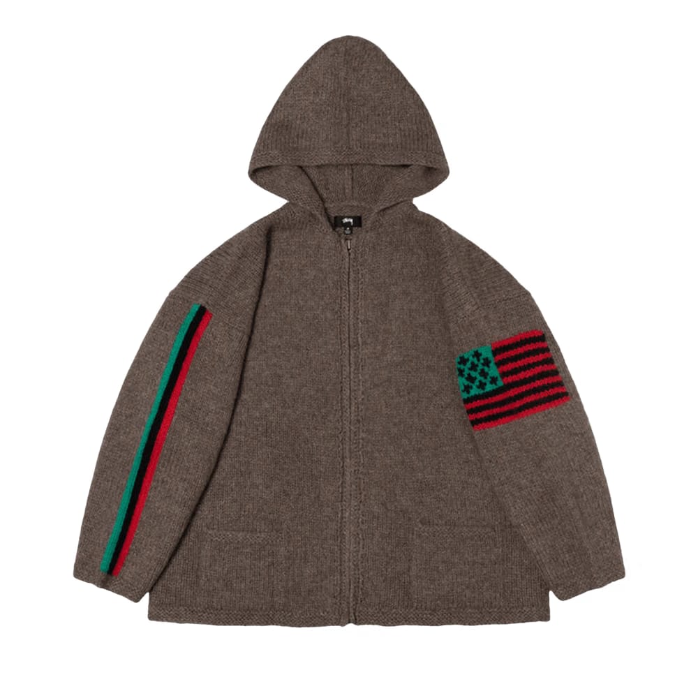 Stussy x Denim Tears Sweater Grey