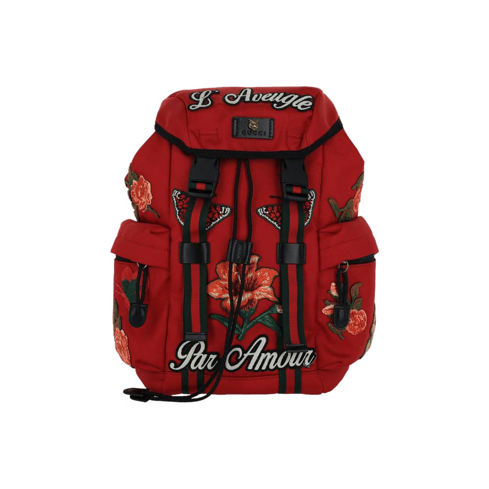 Gucci L'Avegule Par Amour Techpack Backpack Multicolor