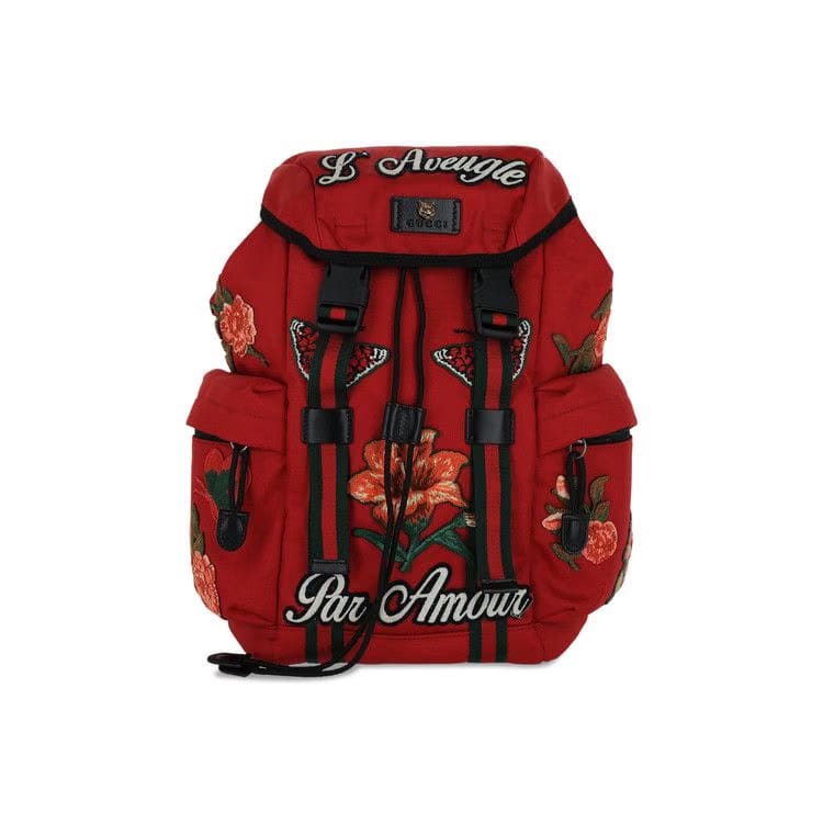 Gucci L'Avegule Par Amour Techpack Backpack Multicolor