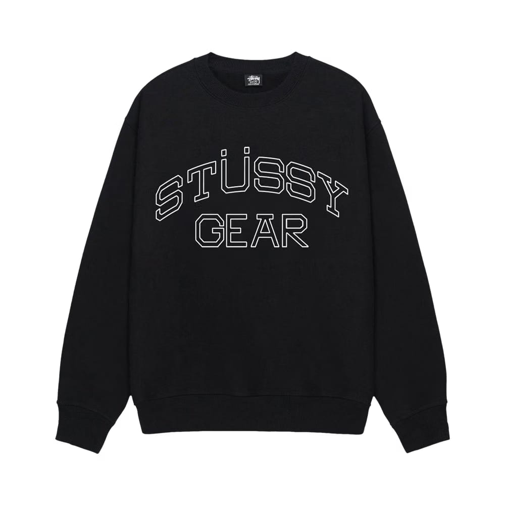 Stussy Gear Crew Black