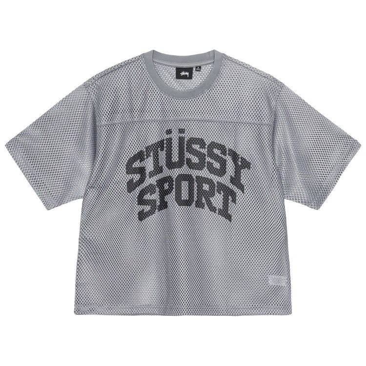 Stussy Sport Jersey Silver