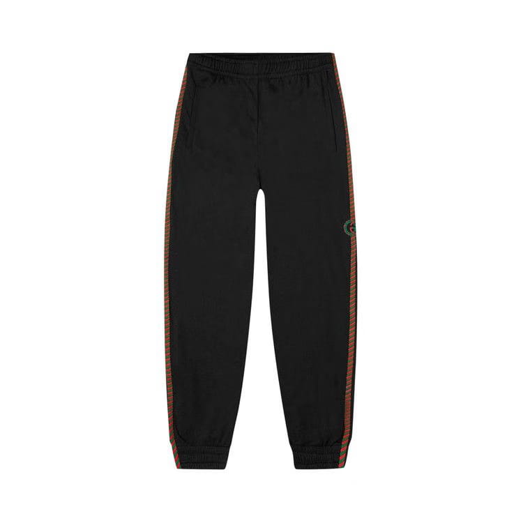 Gucci Airtex Rope Taped GG Logo Track Pant Black/Multicolor