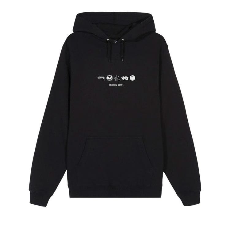 Stussy Global Desigh Corp. Hoodie Black