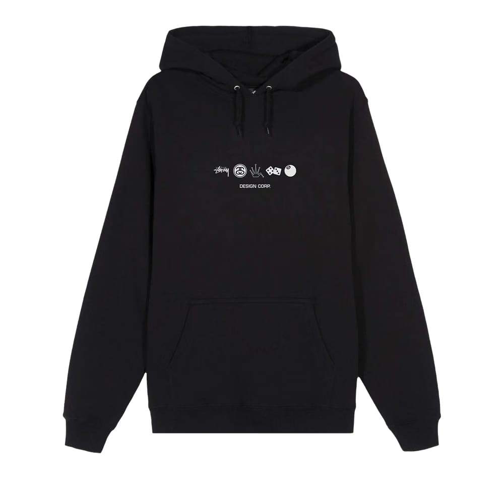 Stussy Global Desigh Corp. Hoodie Black