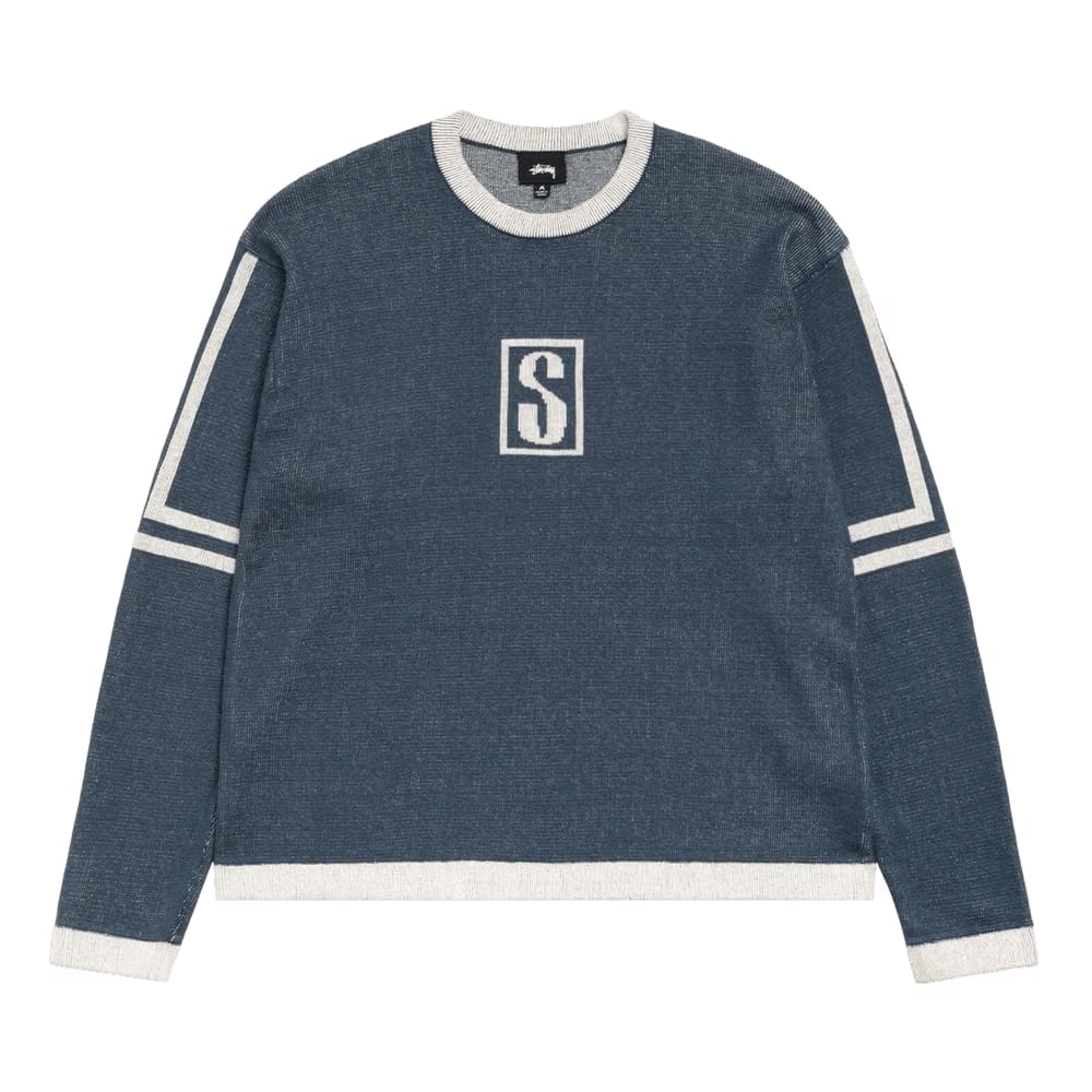 Stussy Alpine Sweater Blue