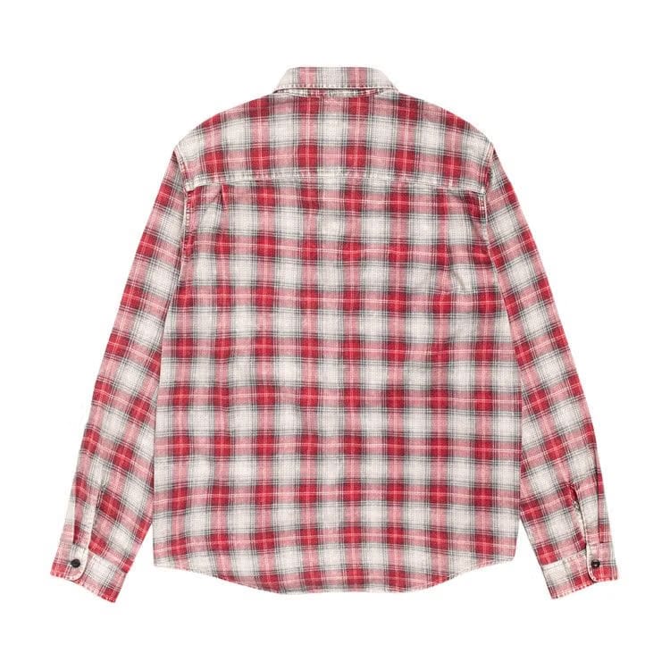 Stussy Dax Printed Shirt Red