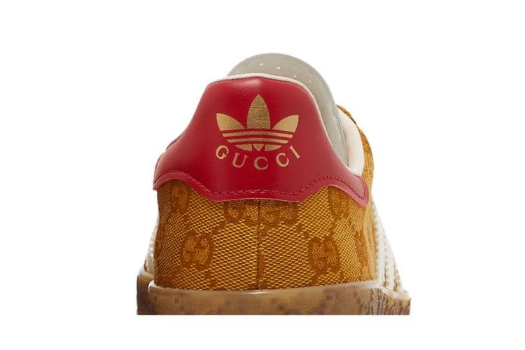 Adidas Gazelle Gucci Original Gg Beige Brown Womens