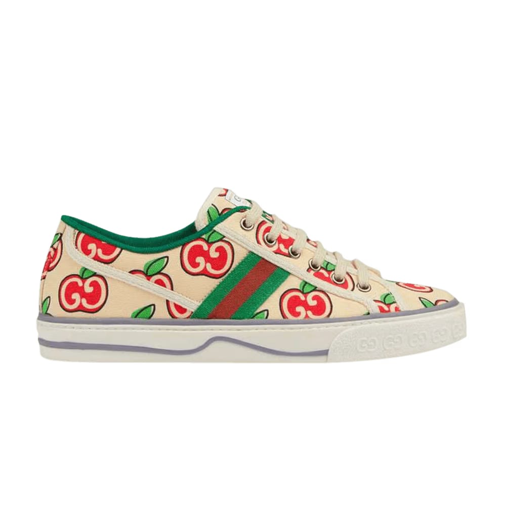 Gucci Wmns Tennis 1977 'GG Apple Print'