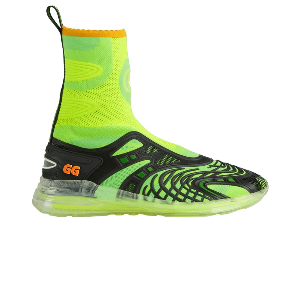 Gucci Ultrapace R Mid Neon Green Black
