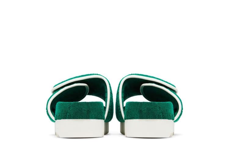 Adidas x Gucci Gg Platform Sandal Green