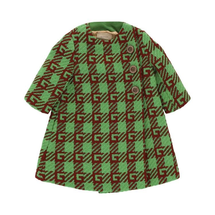 Gucci G Pattern Coat Green