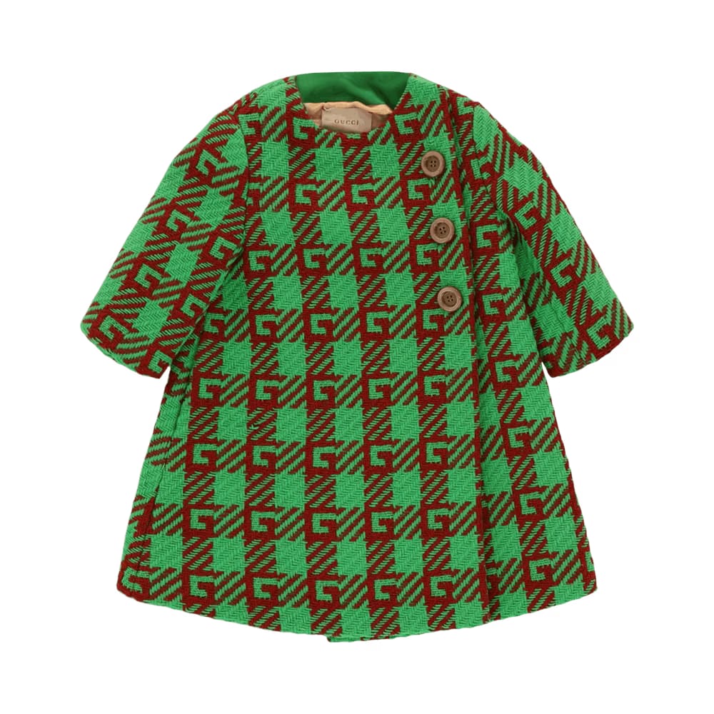 Gucci G Pattern Coat Green