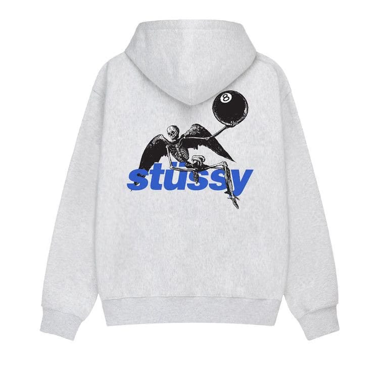Stussy Apocalypse Zip Hoodie Ash Heather