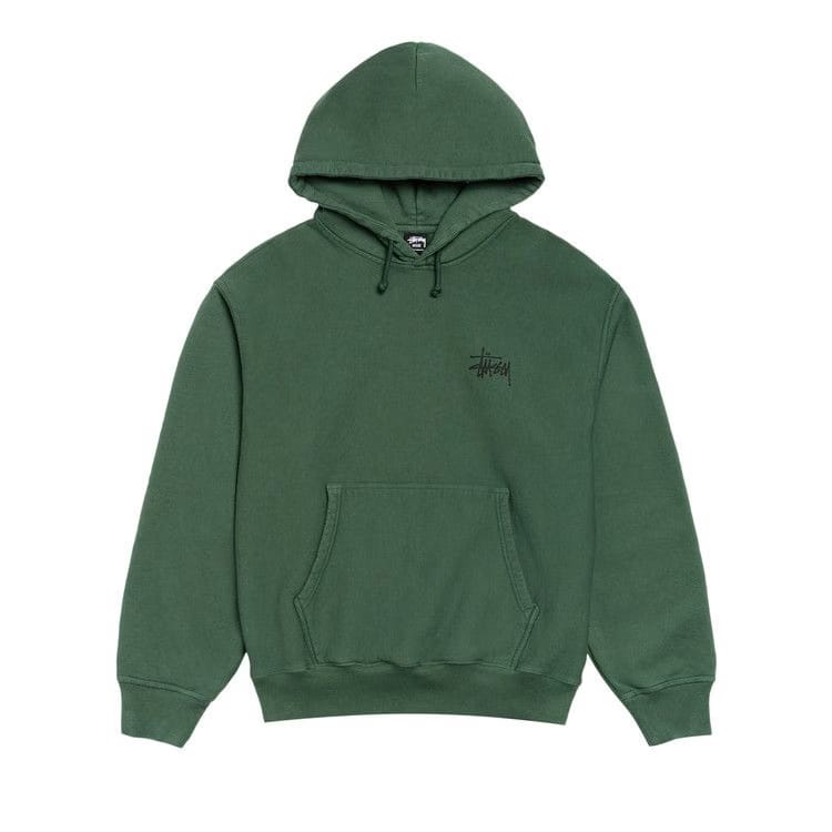 Stussy Basic StüSsy Hoodie Pigment Dyed Pine