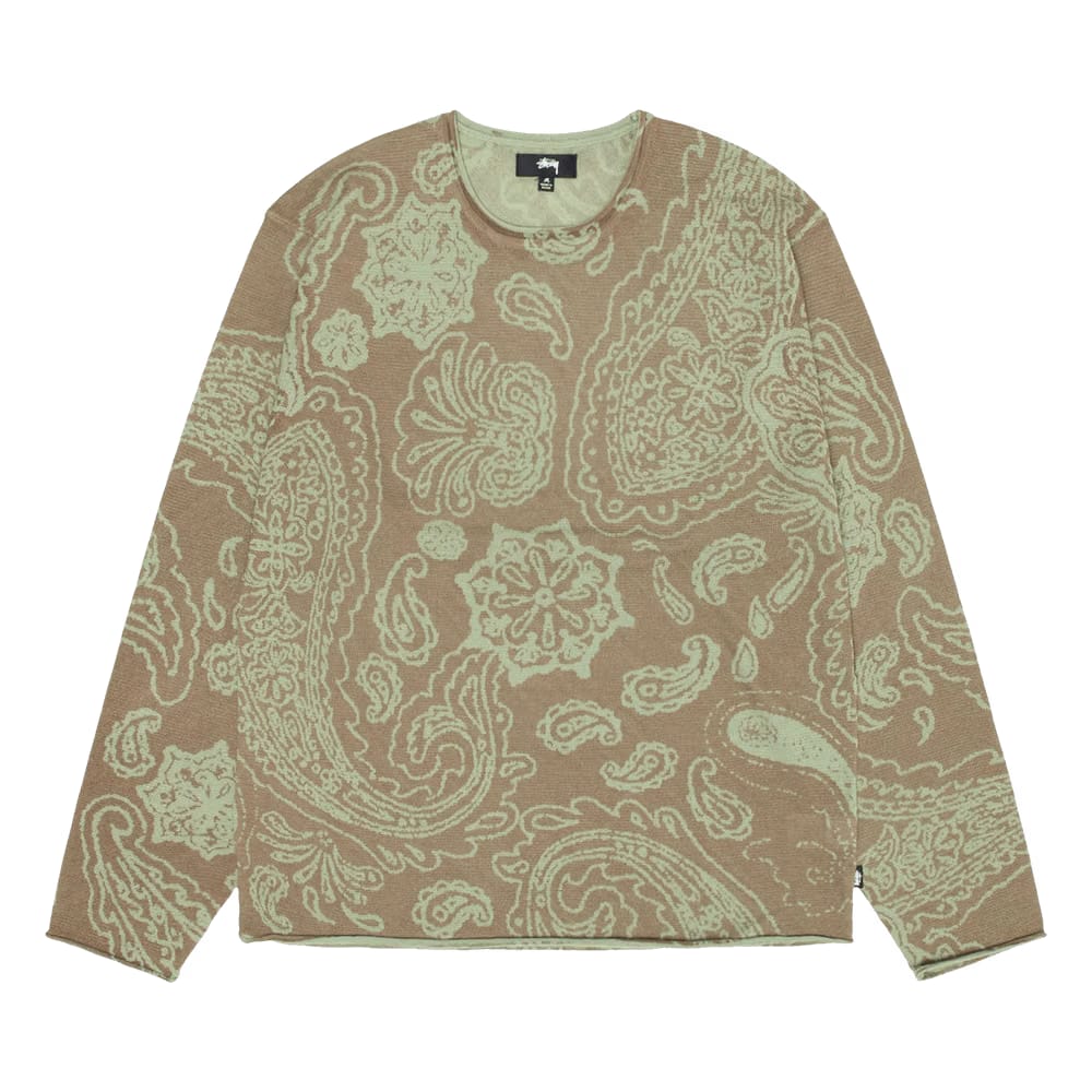 Stussy Paisley Sweater Brown