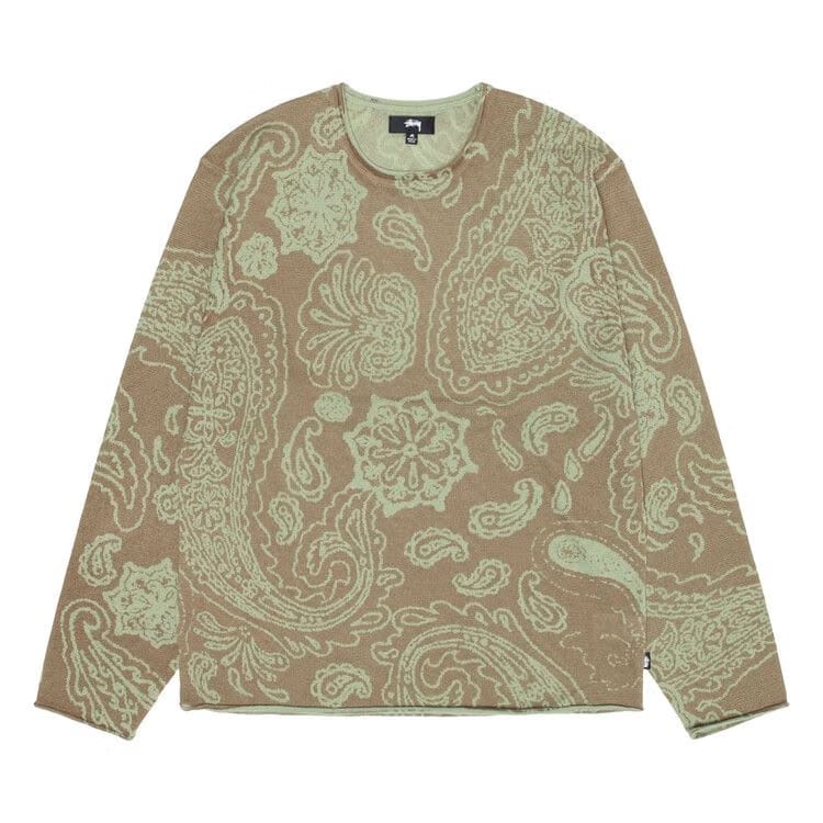 Stussy Paisley Sweater Brown